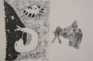 última x, 2009 (litografía) de Matthew Hilton