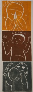 lema dos, 2006 (linograbado) de Matthew Hilton