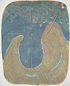 tabla uno, 2012 (linoprint) de Matthew Hilton