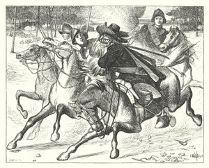 La fuga del caballero de Matthew James (attr. to) Lawless