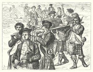 La Noche Después de Culloden de Matthew James (attr. to) Lawless