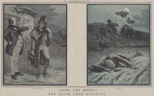 ¡Causa y efecto! o, La cuestión de la tierra irlandesa de Matthew