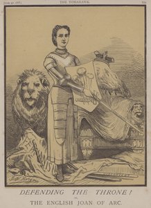 ¡Defendiendo el Trono! o, La Juana de Arco Inglesa de Matthew