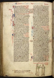 Matrimonio de Federico II e Isabel de Inglaterra, Real 14 C VII, f.123v de Matthew Paris