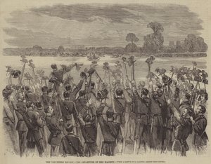 La Revisión de Voluntarios, la Salida de Su Majestad de Matthew Somerville Morgan