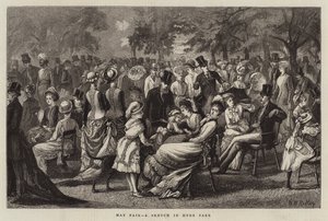 Feria de Mayo, un Boceto en Hyde Park