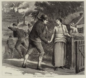 La despedida del minero