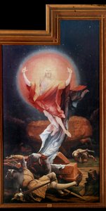 Retablo de Issenheim (o Isenheim): "La Resurrección" de Matthias (c.1480 1528) Grunewald