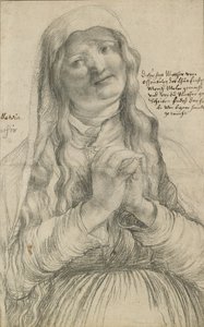 Una anciana con manos entrelazadas, c.1512