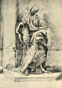 Santa Dorotea con cesta de flores de Matthias Gruenewald