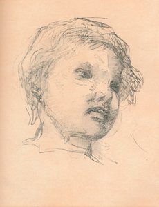 Boceto de un niño, c. 1920 de Matthias Marris