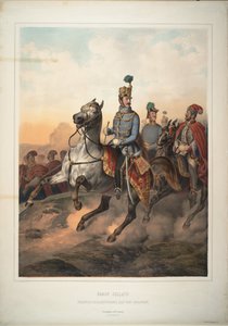 Conde Josip Jelacic de Buim, 1849 de Matthias Trentsensky