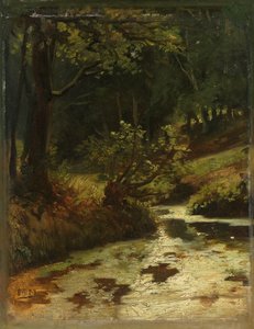 Arroyo en el bosque cerca de Oosterbeek
Un arroyo en el bosque cerca de Oosterbeek de Matthijs Maris