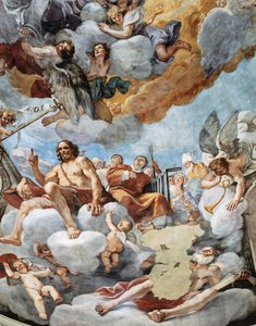 Paraíso, detalle de Mattia (1613 99) Preti