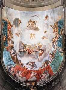 Conciertos de ángeles de Mattia (1613 99) Preti