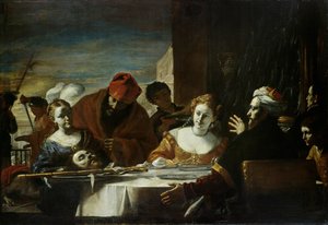 La fiesta de Herodes de Mattia (1613 99) Preti