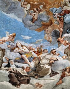 Paraíso, detalle de Mattia (1613 99) Preti