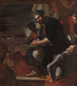 Pilato lavándose las manos, 1663 de Mattia Preti
