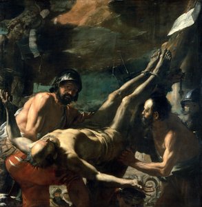 El martirio de San Pedro, c.1656-60 de Mattia Preti