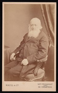 Retrato de John Gould 1804-1881, antes de 1875