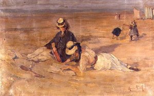 En la playa de Maurice Blieck