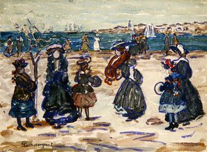 A través del Puerto, Salem de Maurice Brazil Prendergast