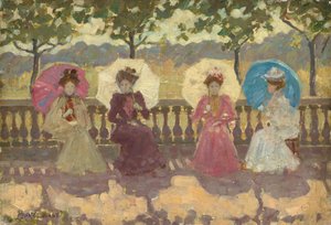En el parque, París, 1891