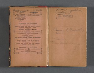 Cuaderno de bocetos italiano, 1898-1899