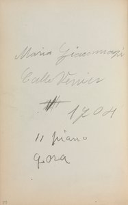 Cuaderno de bocetos italiano: Notas página 62, 1898-1899 de Maurice Brazil Prendergast