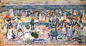 Marea baja, playa de Revere, c.1910-11