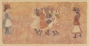 Cuerda de saltar, 1892-1895 de Maurice Brazil Prendergast