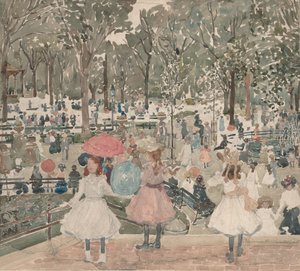 El Mall, Central Park, 1900-1903