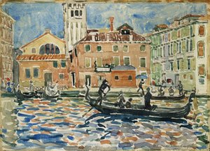 Venecia, c.1909 de Maurice Brazil Prendergast