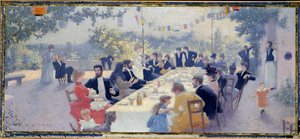 El banquete de bodas de Maurice Chabas