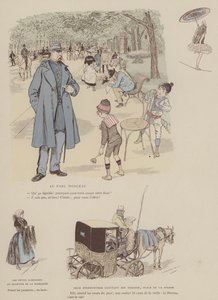 Ilustración para Paris Brillant de Maurice Charles Mathieu Bonvoisin