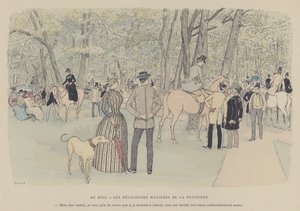 Ilustración para Paris Brillant de Maurice Charles Mathieu Bonvoisin
