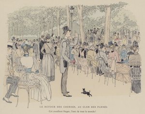 Ilustración para Paris Brillant de Maurice Charles Mathieu Bonvoisin