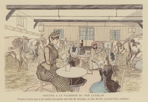Ilustración para Paris Brillant de Maurice Charles Mathieu Bonvoisin