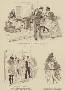Ilustración para Paris Brillant de Maurice Charles Mathieu Bonvoisin