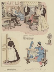 Ilustración para Paris Brillant de Maurice Charles Mathieu Bonvoisin