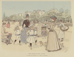 Ilustración para Paris Brillant de Maurice Charles Mathieu Bonvoisin