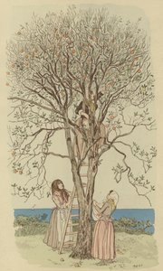 Recogiendo naranjas en el Mediterráneo de Maurice Charles Mathieu Bonvoisin