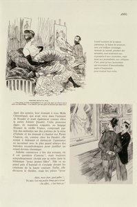 Primera sesión para un retrato, 1895 de Maurice Charles Mathieu Bonvoisin