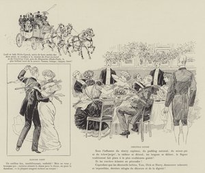 Ilustración para La Vie De Londres por Mars de Maurice Charles Mathieu Bonvoisin