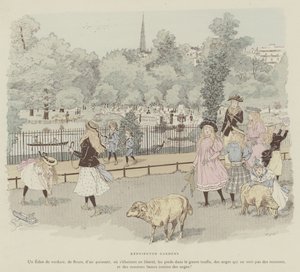 Ilustración para La Vie De Londres por Mars
