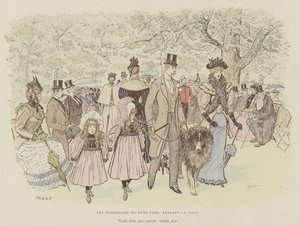 Ilustración para La Vie De Londres por Mars