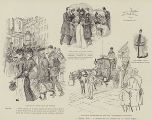 Ilustración para La Vie De Londres de Maurice Charles Mathieu Bonvoisin