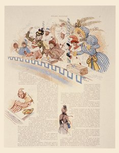 Carnaval de Niza, 1894 de Maurice Charles Mathieu Bonvoisin