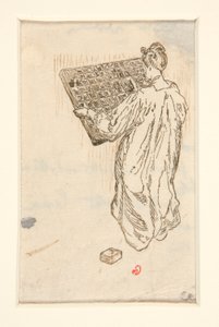 Los vendedores ambulantes de La Pensee, ilustración, pág. 57 (versión reducida) de Maurice Delcourt