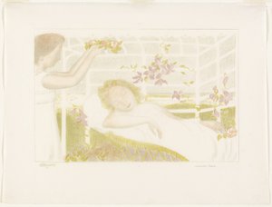 Alegoría, placa uno de Amor de Maurice Denis